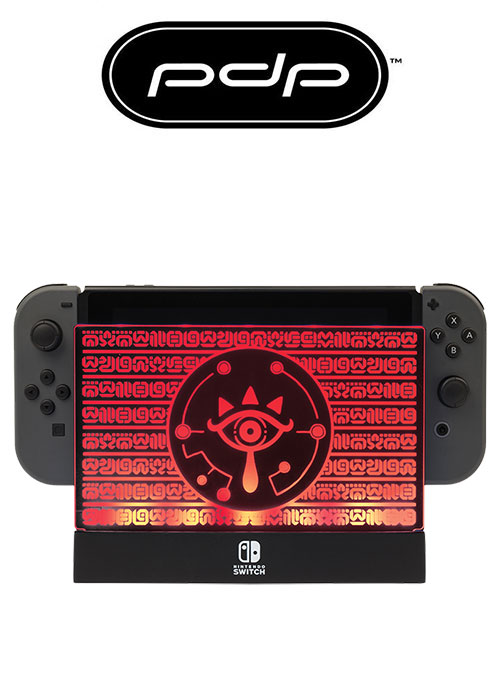 PDP NS LIGHT UP DOCK SHIELD (ZELDA & SUPER MARIO ODYSSEY)