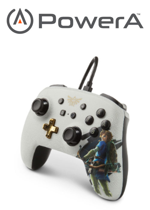 POWER A NS ENHANCED WIRED CONTROLLER ZELDA LINK