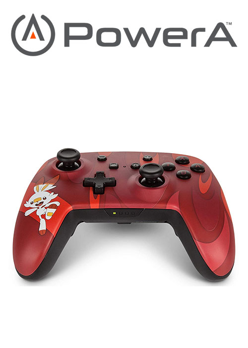 NS PowerA Enhanced Wireless Controller – Pokémon Scorbunny