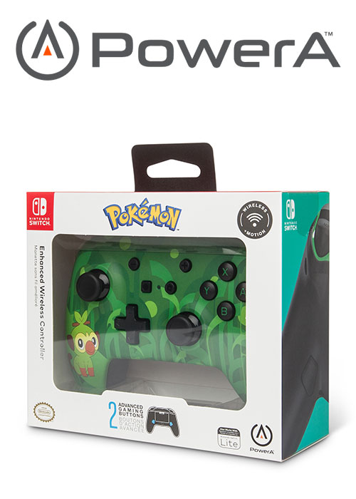 NS PowerA Enhanced Wireless Controller – Pokémon grookey