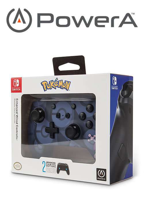 PowerA NS ENHANCED WIRED CONTROLLERS POKEMON MEWTWO EDITION