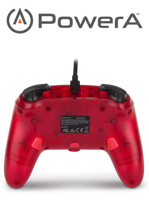 PowerA NS - Wired Controller Red Frost