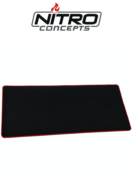 Nitro Concepts Desk Mat, 900x400mm - black/red