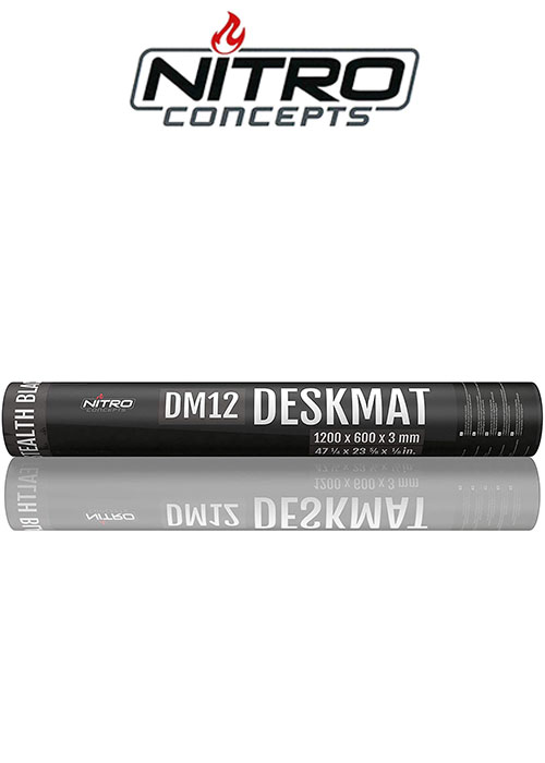 Nitro Concepts Desk Mat, 1200x600mm - black