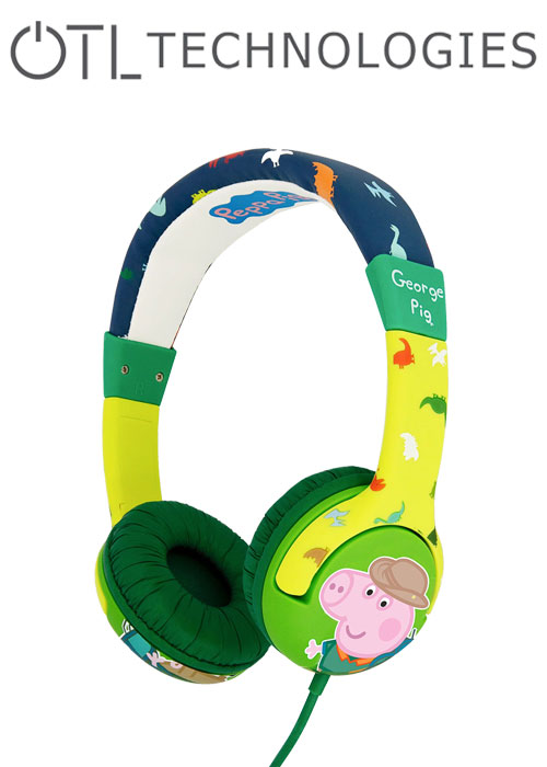 OTL Peppa Pig George Dino Headphones