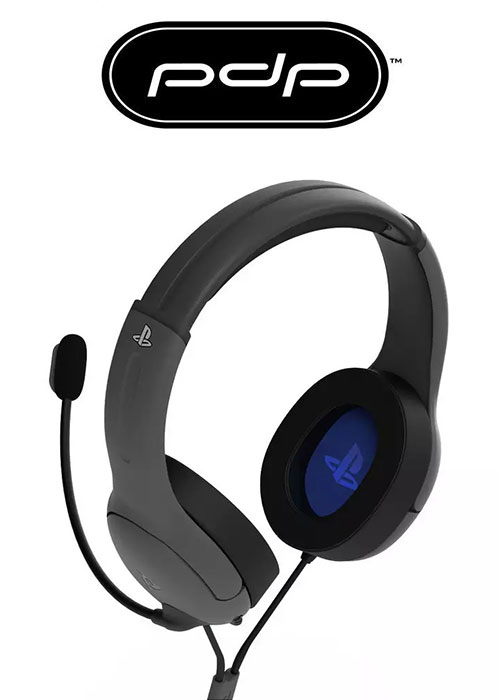 PDP PS4 LvL 40 Wired Stereo Headset - Grey