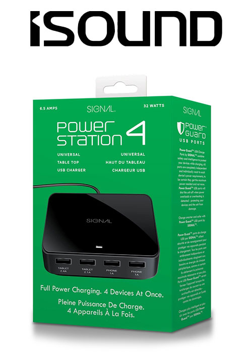 ISOUND POWER STATION 4 - BLACK