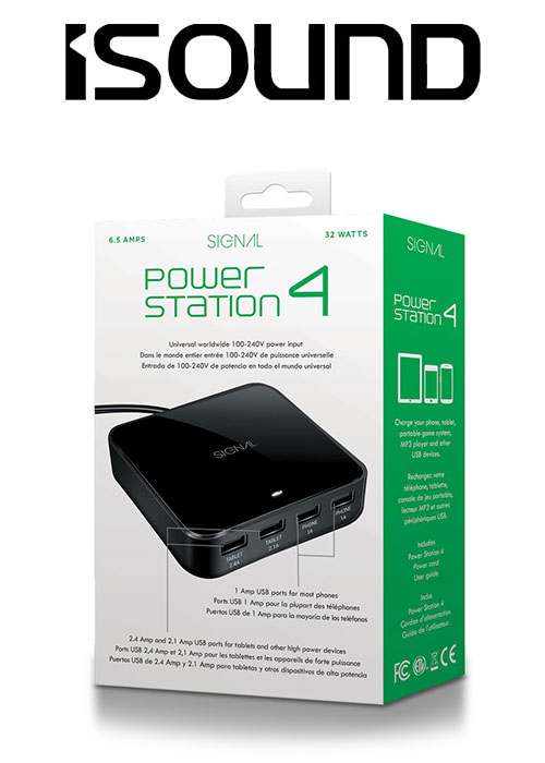 ISOUND POWER STATION 4 - BLACK