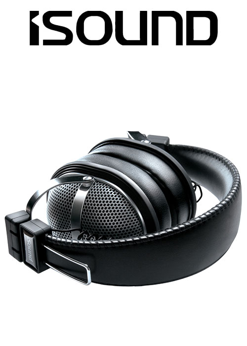 ISOUND HM-270 HEADPHONE - BLACK/SILVER