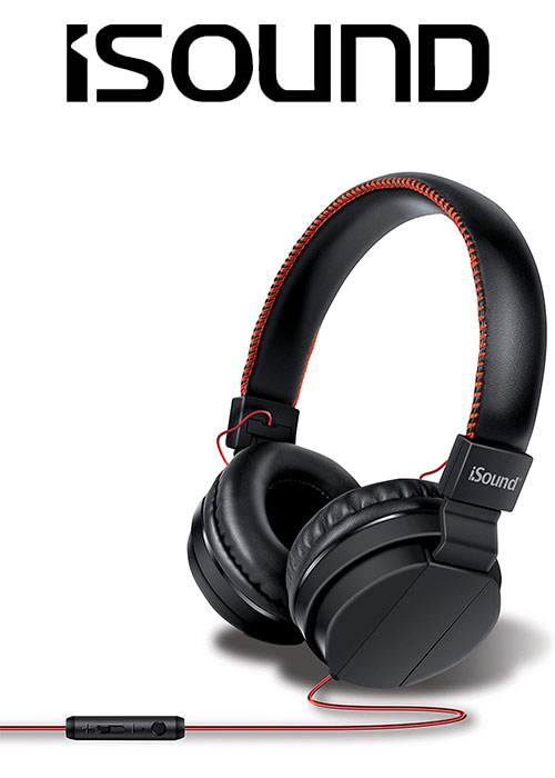 ISOUND AUDIO PRO - BLACK/RED