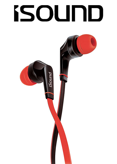 ISOUND AUDIO PRO - BLACK/RED