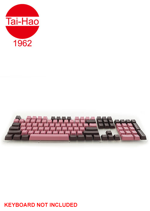 Tai-Hao 132-Keys PBT Double Shot Backlit-Keyscap Set - Lavender / Chocolate