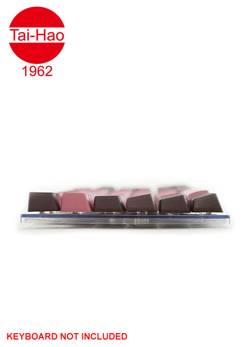 Tai-Hao 132-Keys PBT Double Shot Backlit-Keyscap Set - Lavender / Chocolate