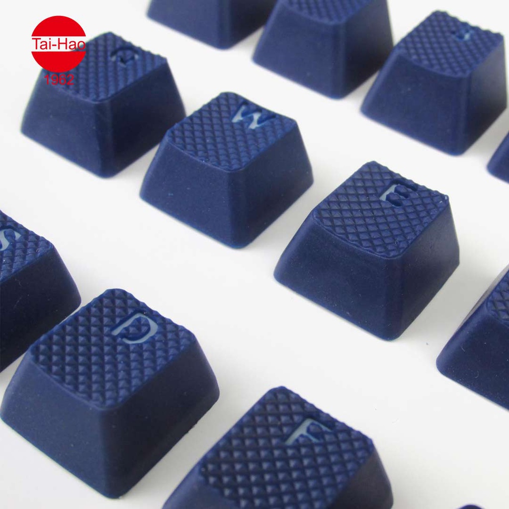 Tai-Hao 18-Keys TPR Backlit Double Shot Rubber-Keycap Set - Blue