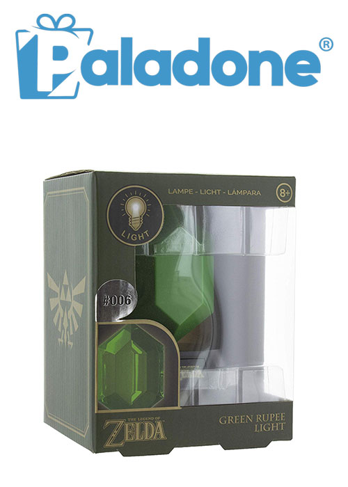 Green Rupee 3D Light  Multi-Colour (Paladone)