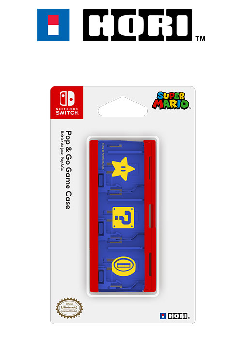 HORI NS Pop &amp; Go Game Card Case - Super Mario