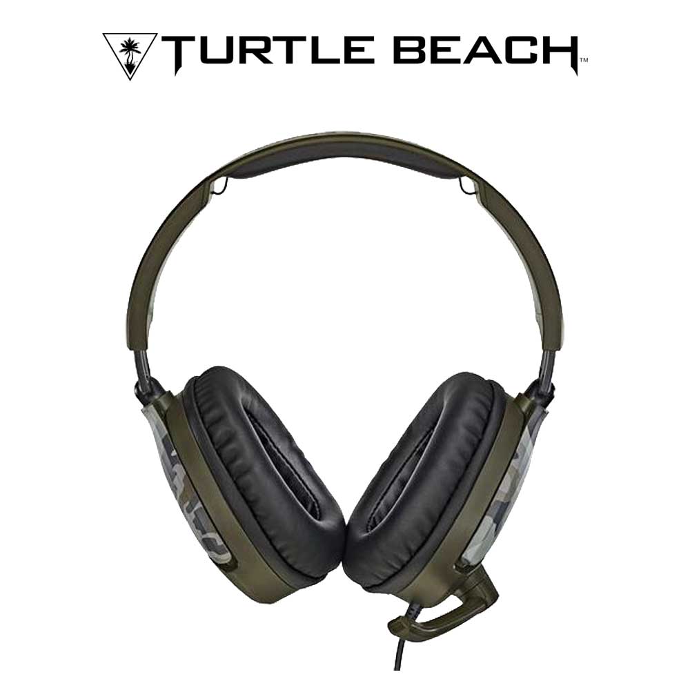 Turtle Beach Recon 70 Gaming Headset – Green Camo