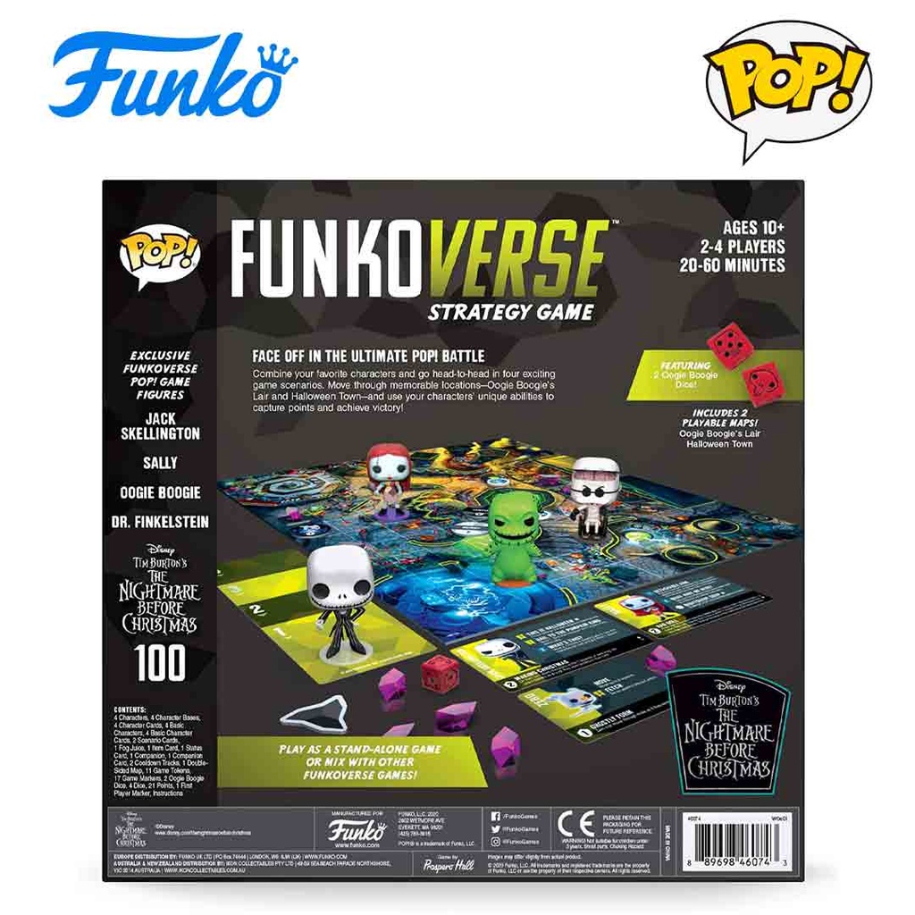 NBX Pop! Funkoverse Strategy Game Base Set