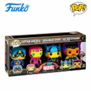 Funko Pop! Marvel BlackLight 4 Pack Vinyl Figure