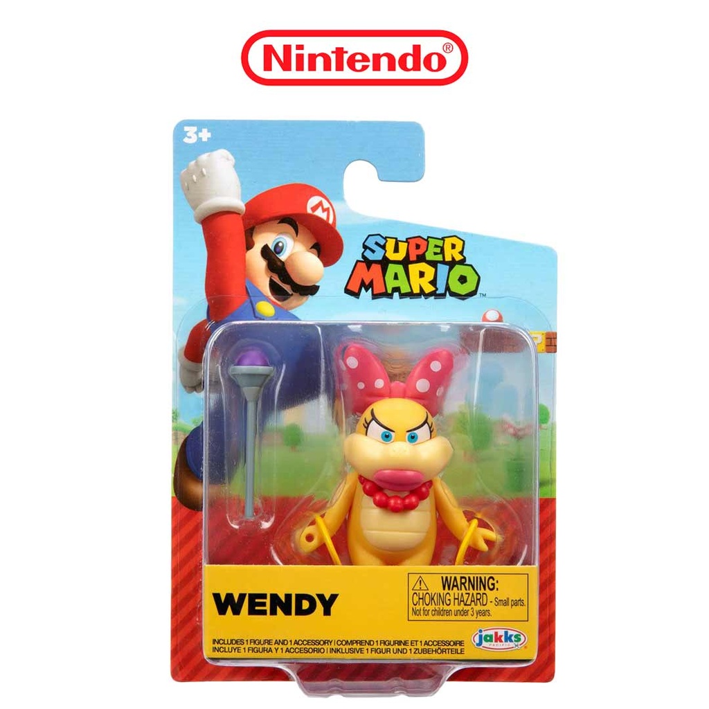World of Nintendo 2.5 Inch Mini Figure - Wendy Koopa