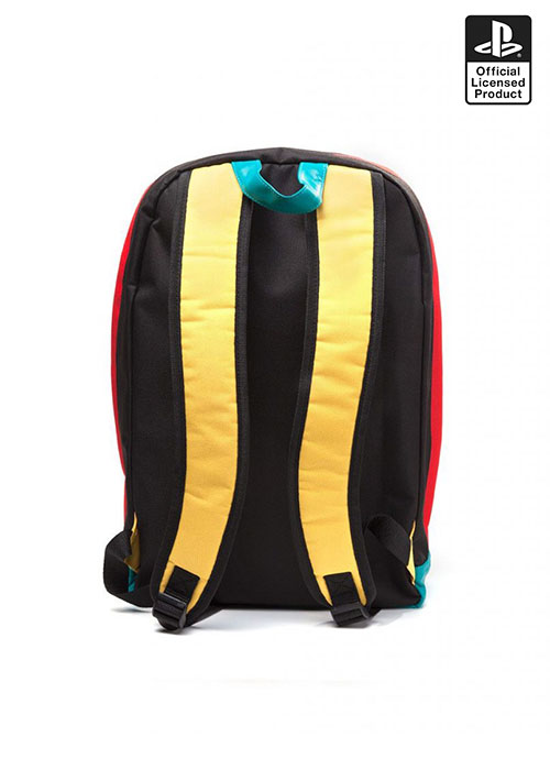 PlayStation - Backpack with Colored Controllers Print