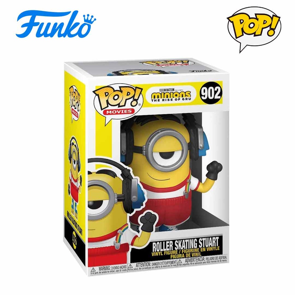 Funko Pop! Minions 2: Roller Skating Stuart (902) Vinyl Figure