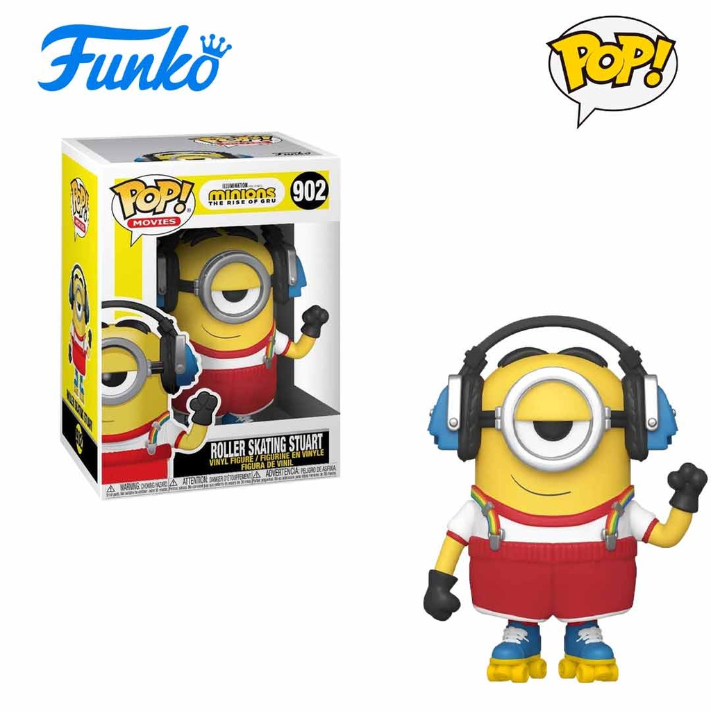 Funko Pop! Minions 2: Roller Skating Stuart (902) Vinyl Figure