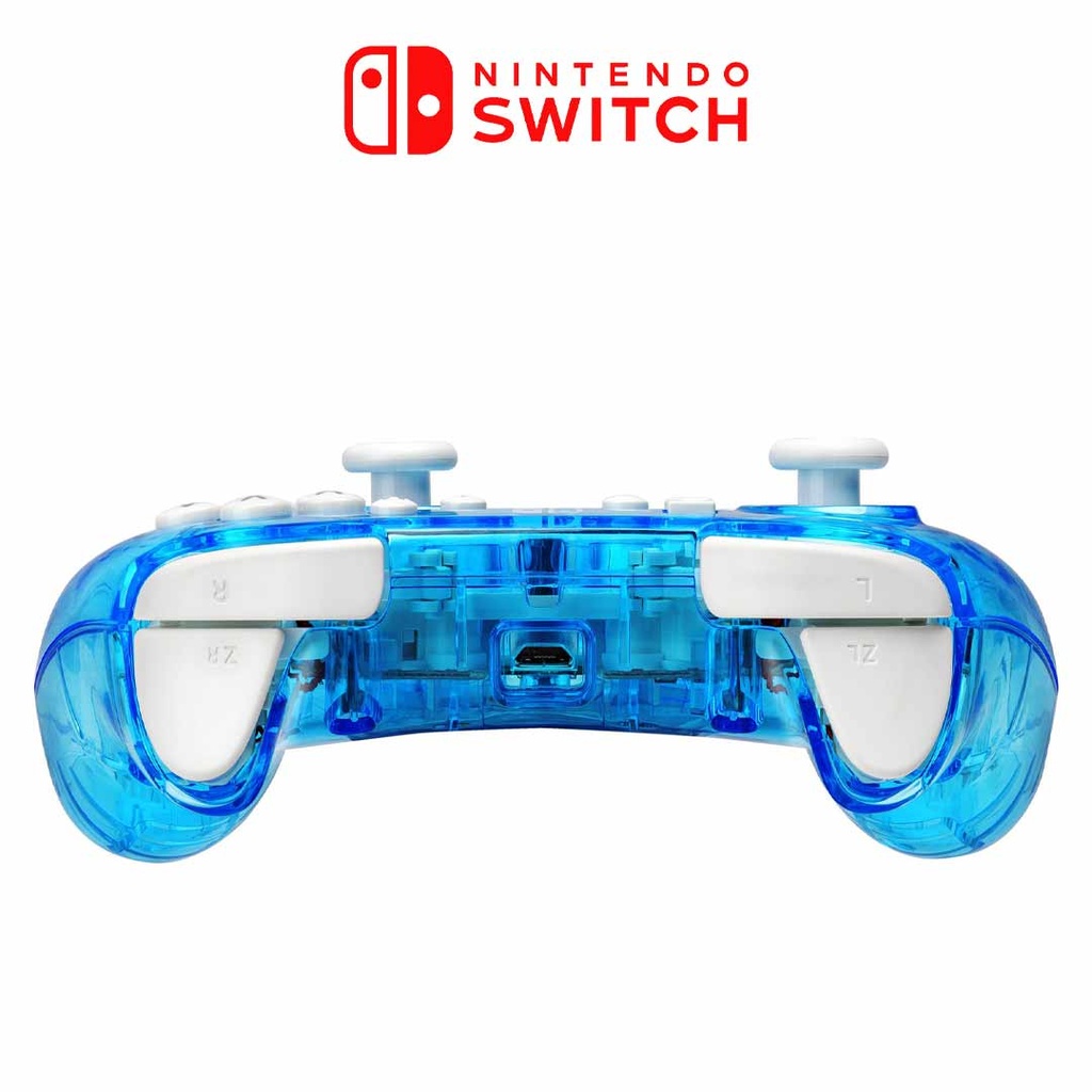 NS Rock Candy Wired Controller Zelda Breath Of The Wild Blue