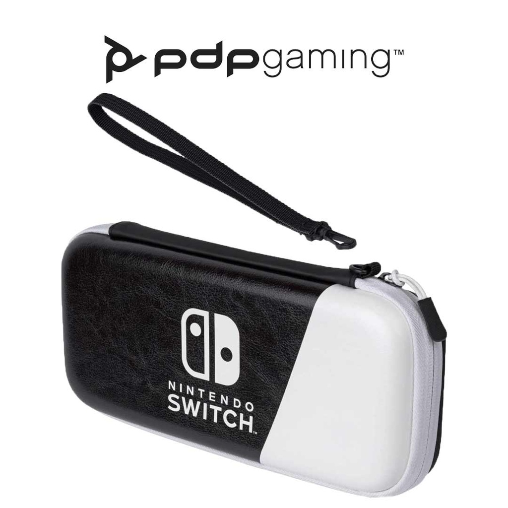 PDP NS Slim Deluxe Travel Case Black/White