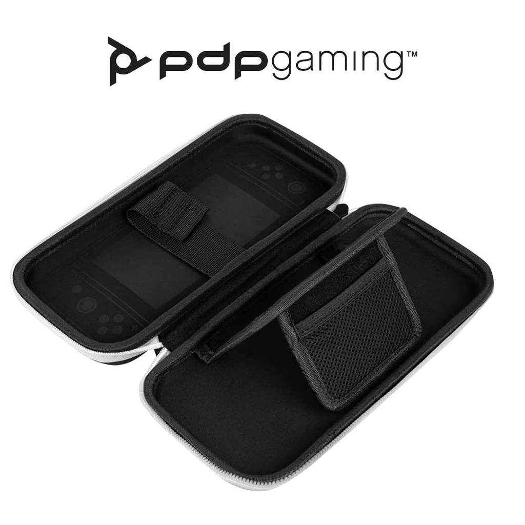 PDP NS Slim Deluxe Travel Case Black/White