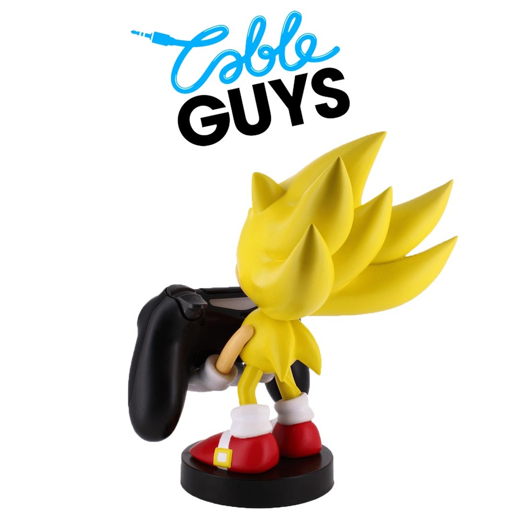 Cable Guys Controller Holder - Sonic The Hedgehog: Super Sonic Figure