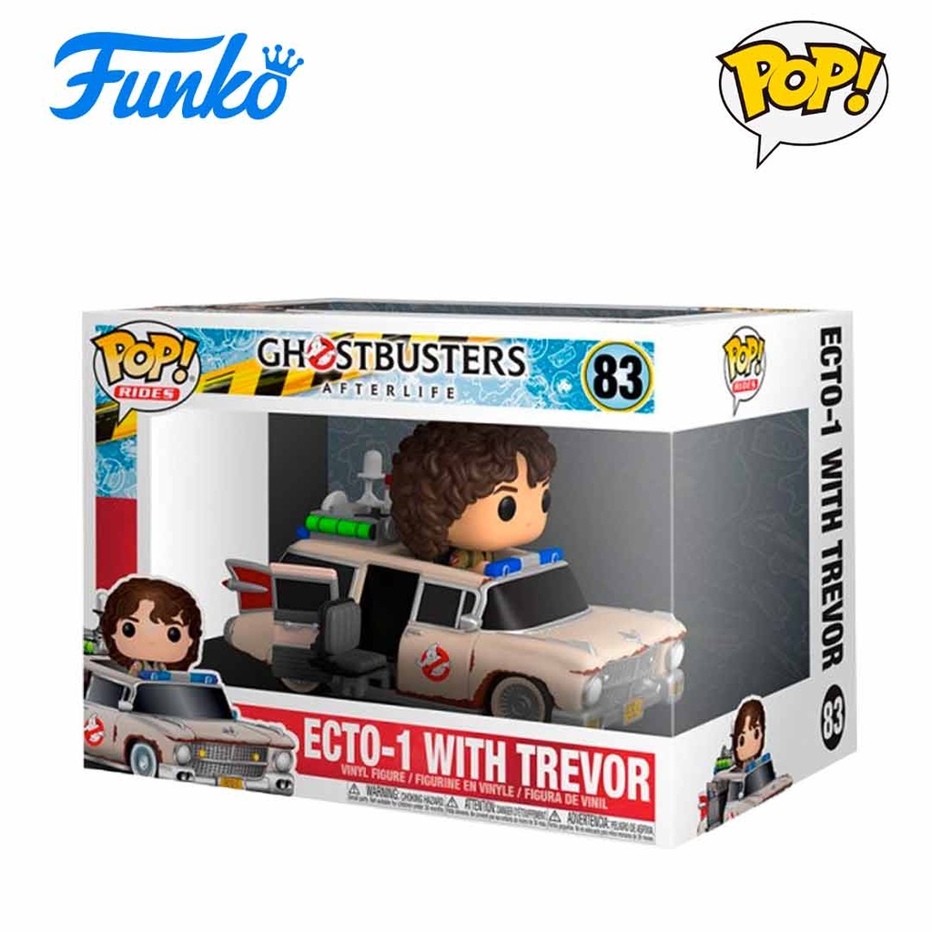 Funko POP! Ghostbusters Afterlife: Ecto 1 with Trevor Figure