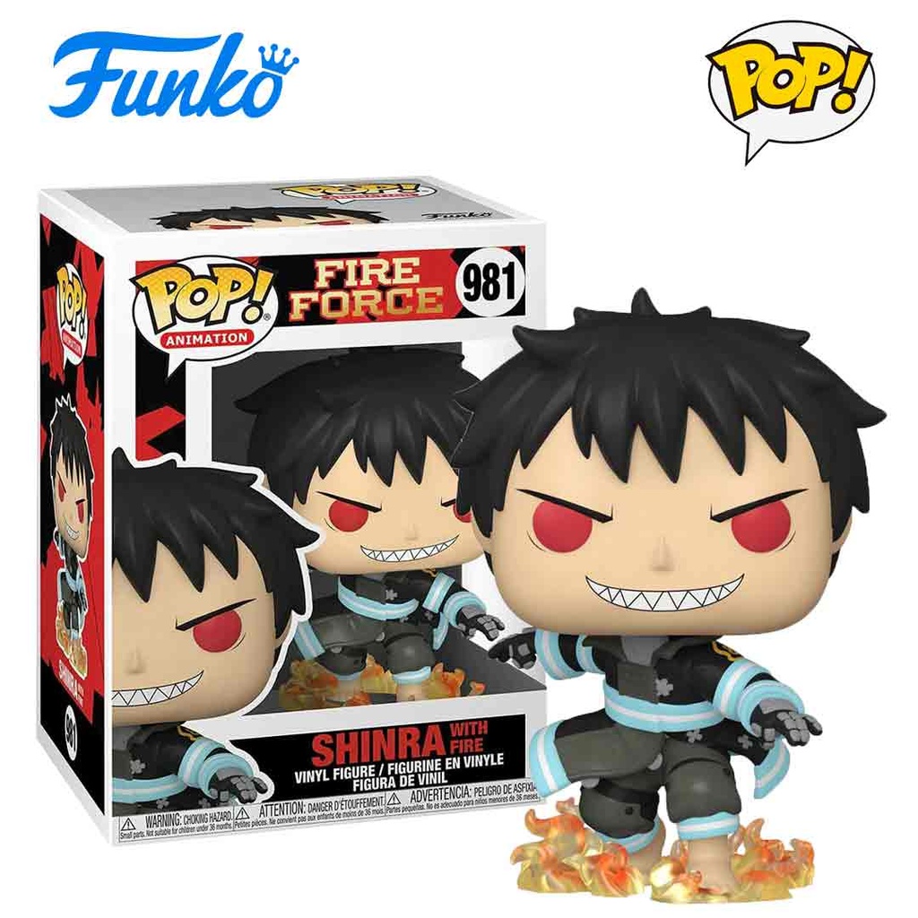 Funko POP! Fire Force Shinra with Fire Figure