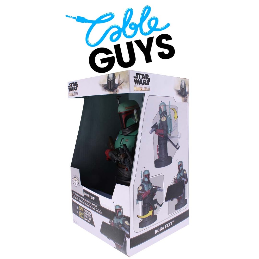 Cable Guys Device Holder - Star Wars: Boba Fett Figure