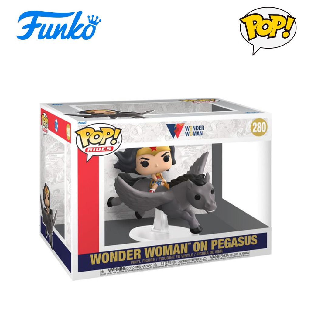 Funko POP! Wonder Woman 80th: On Pegasus Figure