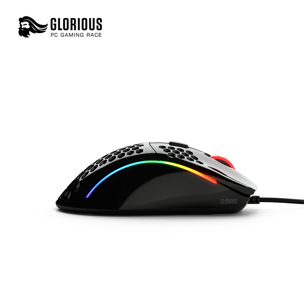 Glorious Model D RGB Gaming Mouse - Glossy Black