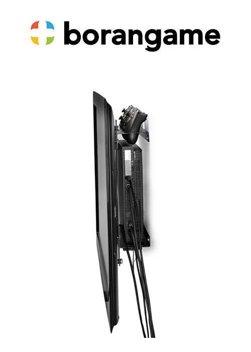 Wall Mount TV Xbox And PS4 - Game Hangar New (Borangame)