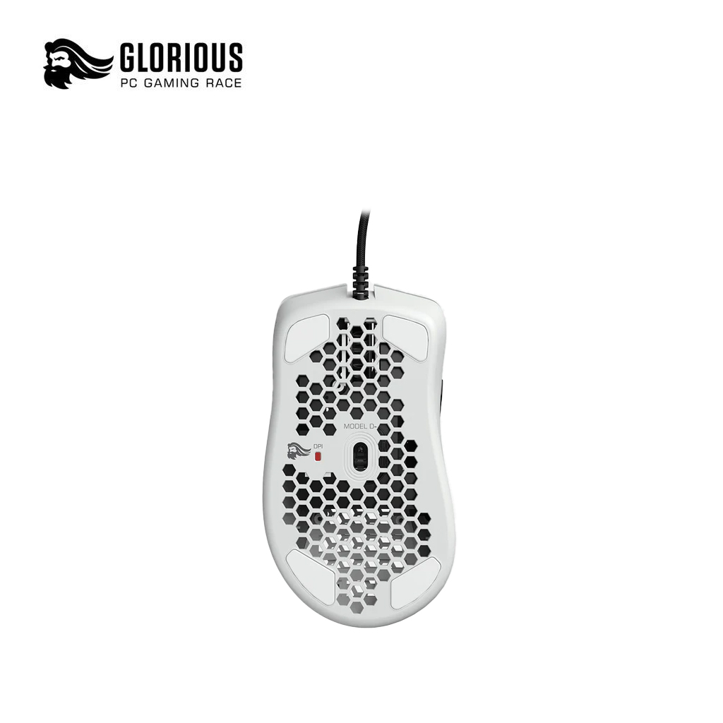 Glorious Model D- RGB Gaming Mouse - Matte White