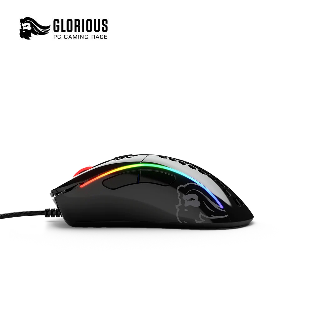 Glorious Model D- RGB Gaming Mouse - Glossy Black