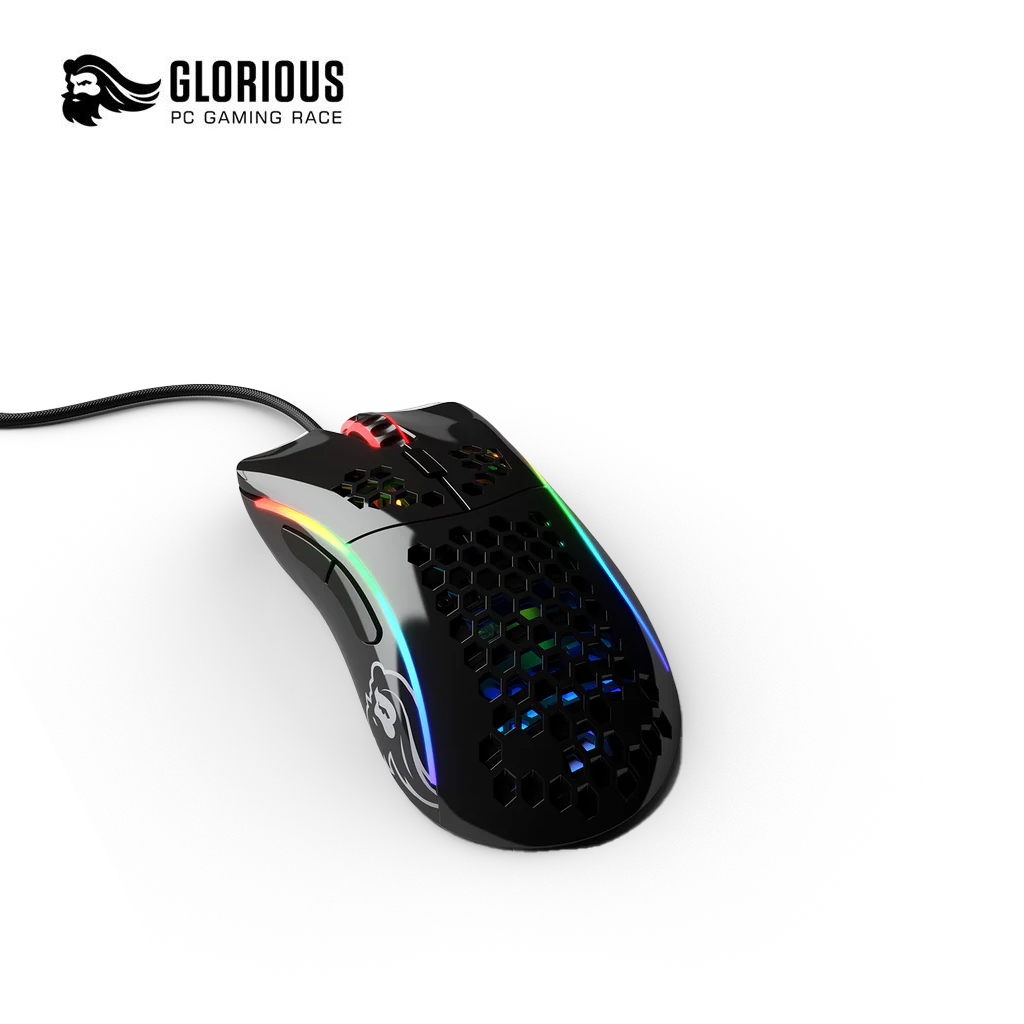 Glorious Model D- RGB Gaming Mouse - Glossy Black