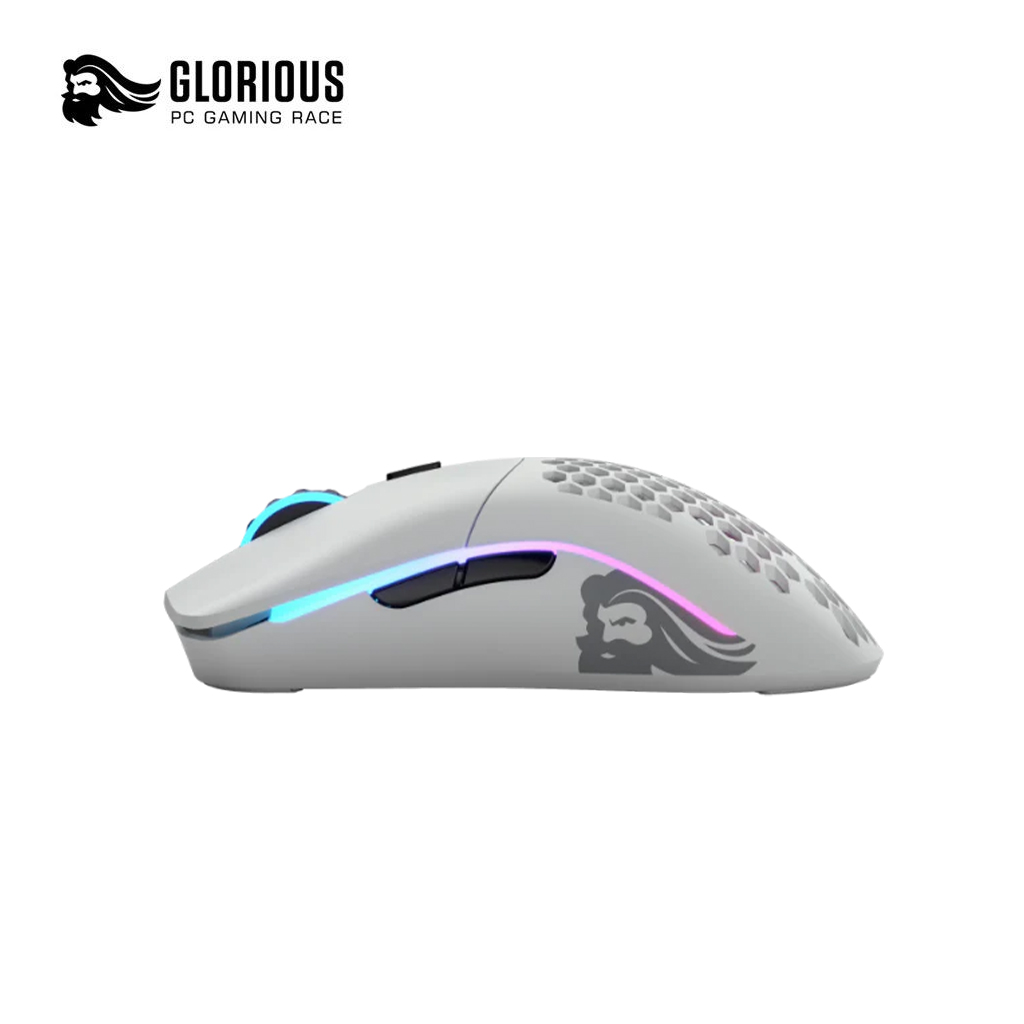 Glorious Model O Wireless RGB Gaming Mouse - Matte White