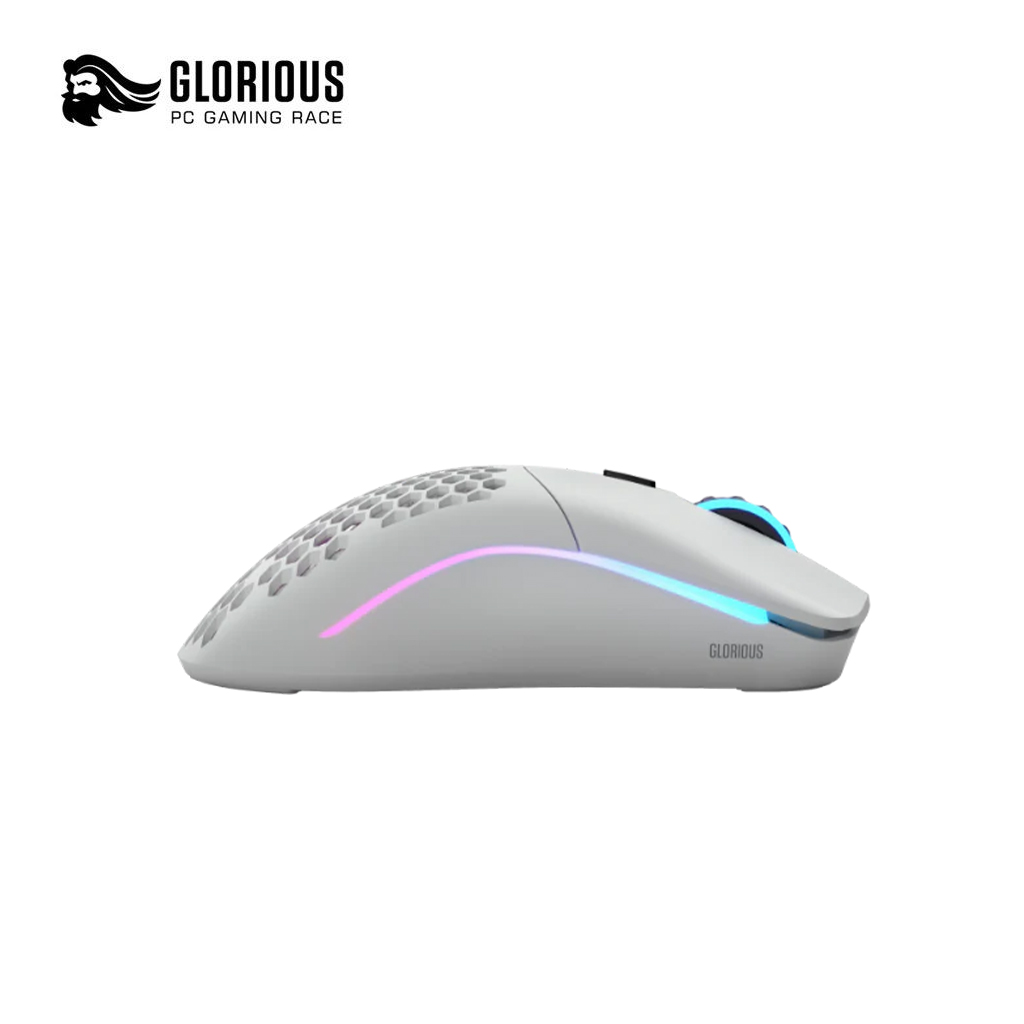 Glorious Model O Wireless RGB Gaming Mouse - Matte White