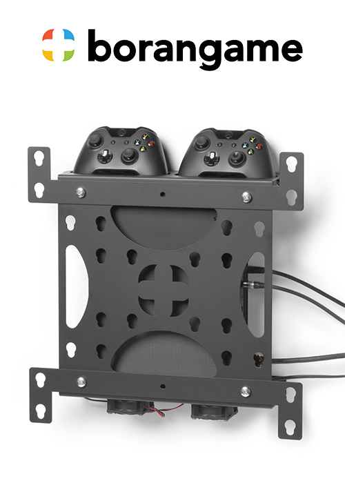 Wall Mount TV Xbox And PS4 - Game Hangar New (Borangame)