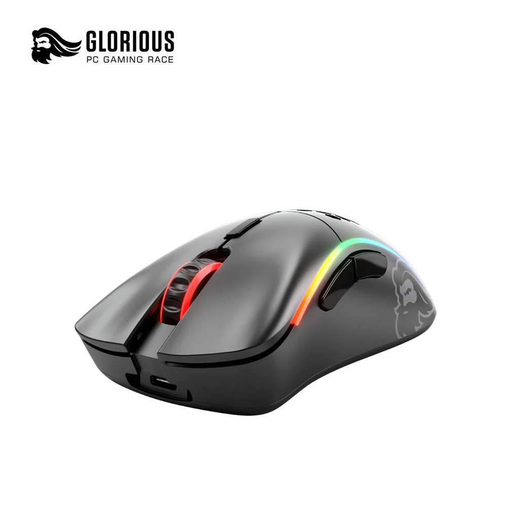 Glorious Model D- Wireless RGB Gaming Mouse - Matte Black