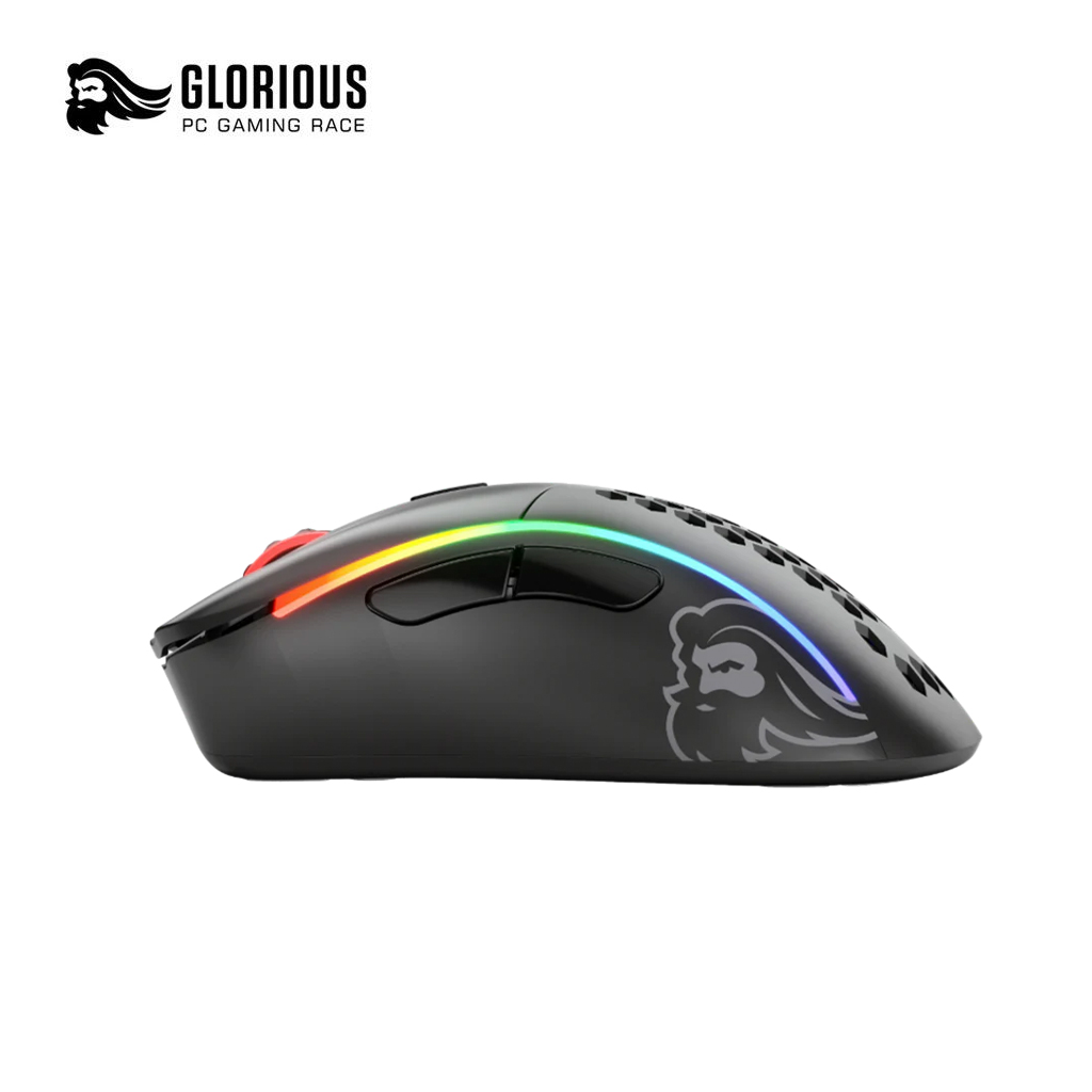 Glorious Model D- Wireless RGB Gaming Mouse - Matte Black