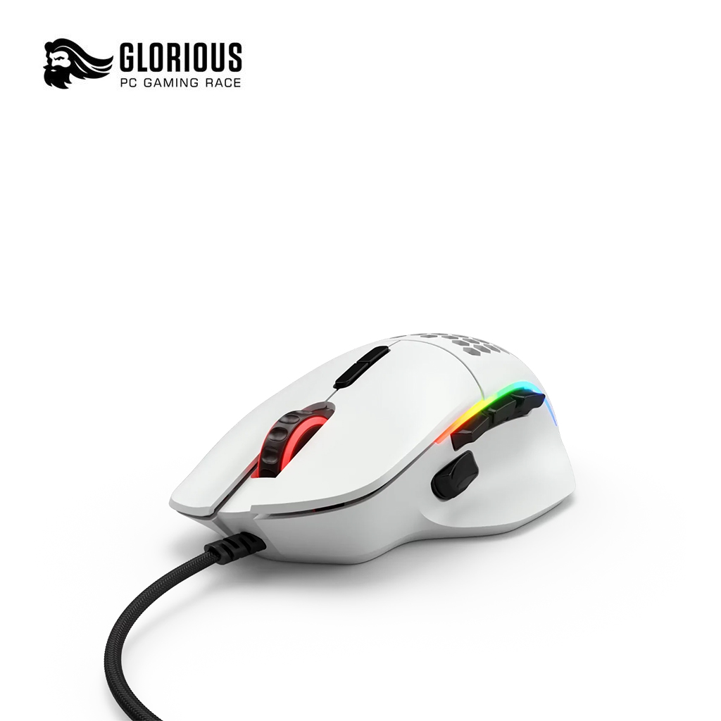 Glorious Model I RGB Gaming Mouse - Matte White