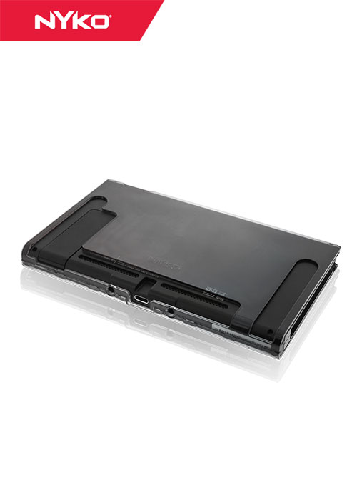 NS Thin Case Smoke Dockable Case With Tempered Glass Screen Protector (Nyko)