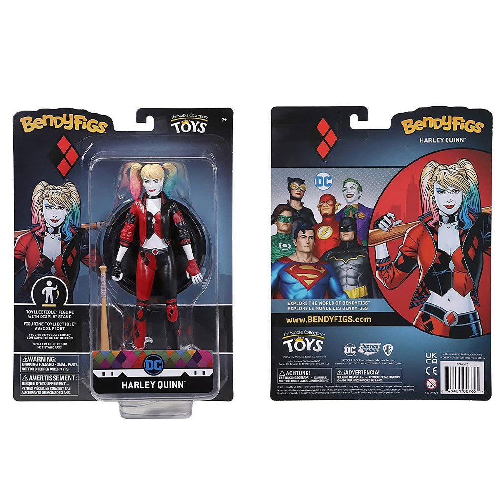 Noble Collection - Bendyfigs Harley Quinn Rebirth figure