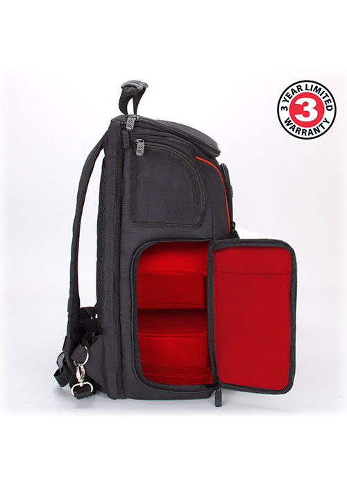 Digital Camera Backpack S17 - Red (USA GEAR)
