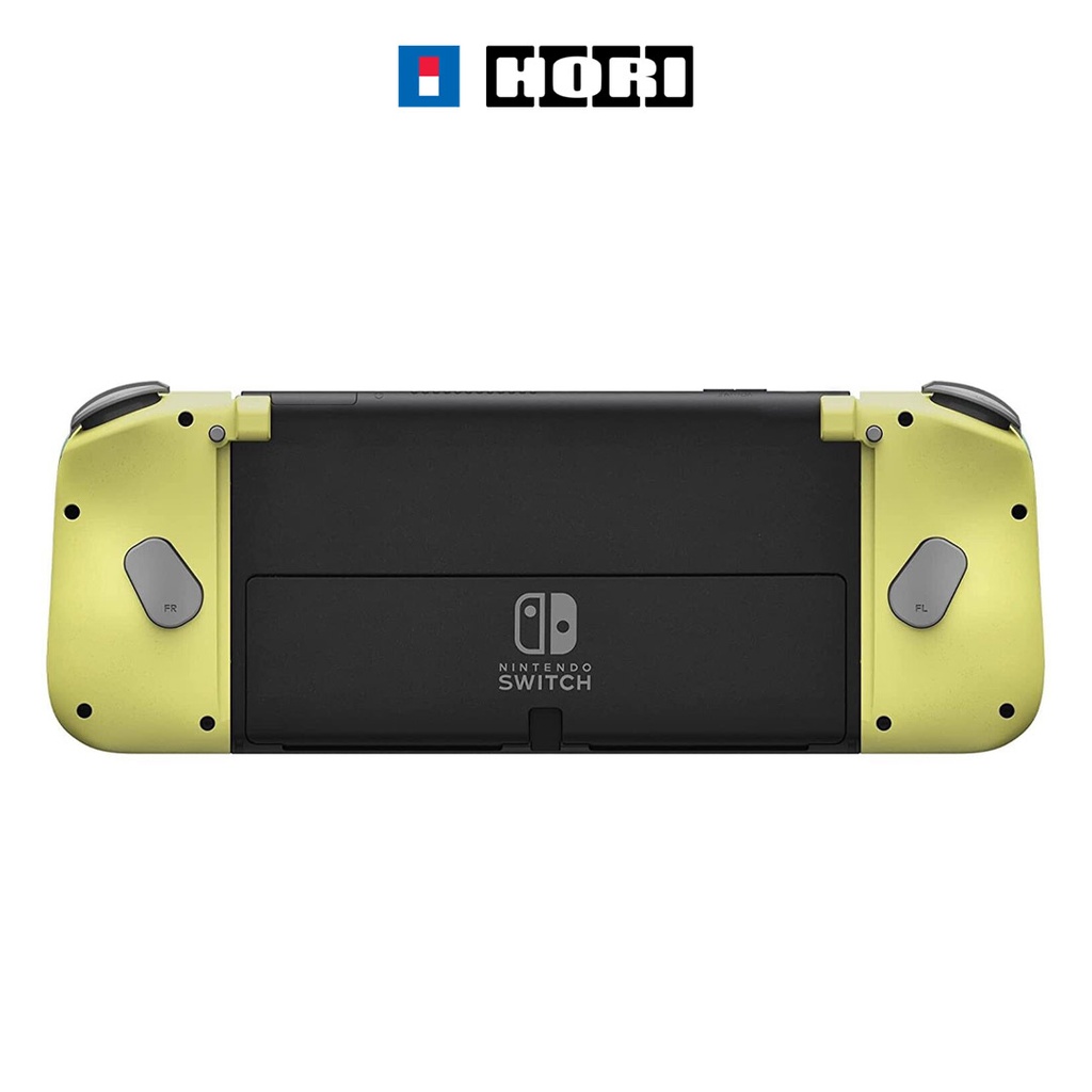 HORI NS Split Pad Compact (Light Gray & Yellow)